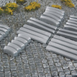 Bordsteine Ergänzung (3 Sets)