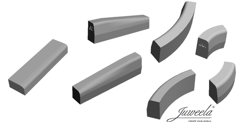 Bordsteine Ergänzung (3 Sets)