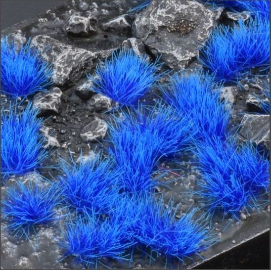 Alien Tufts - Blue 6mm Alien Tufts - Blue 6mm