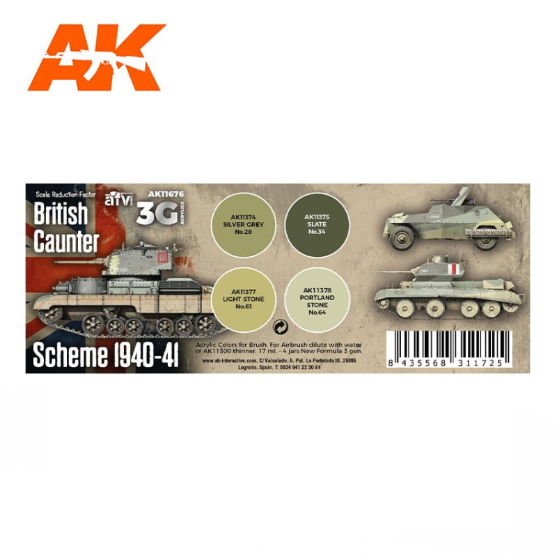 British Caunter Scheme 40-41