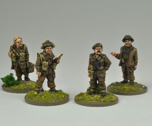 British Officers and Characters