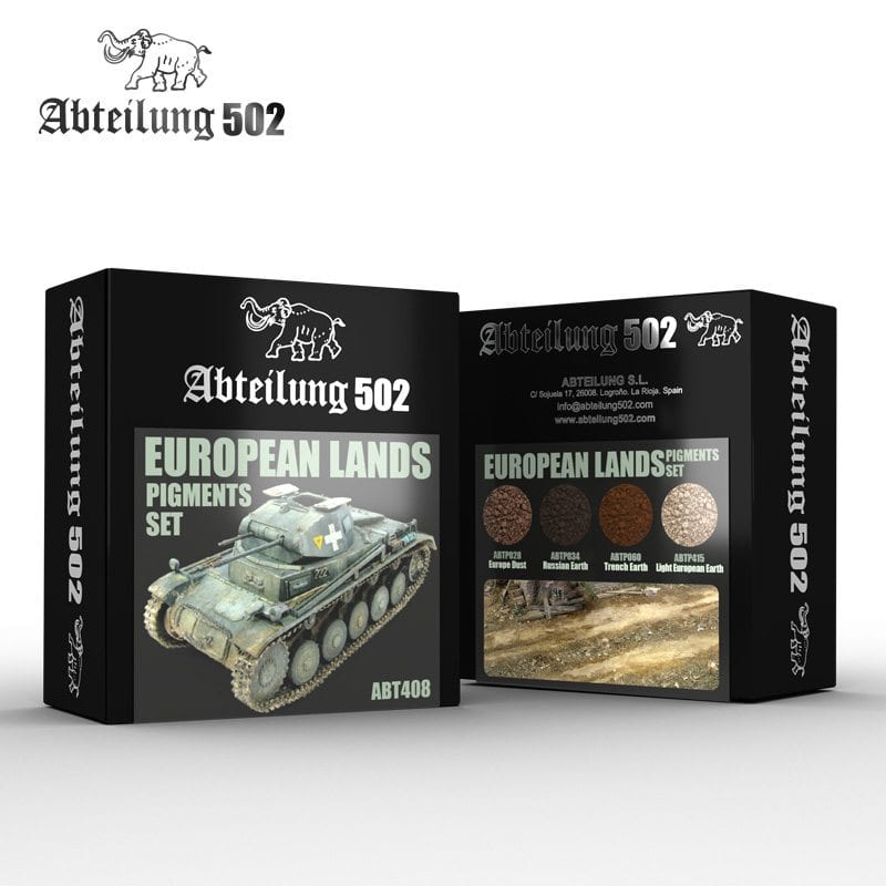 European Lands Pigments Set