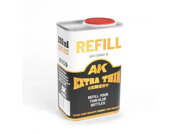 Extra Thin Cement 200ml Refill