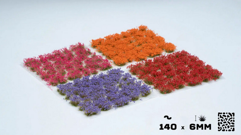 Garden Flowers Set - Gamers Grass Tufts