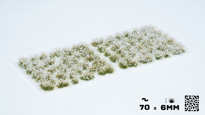 White Flowers - Gamers Grass Tufts