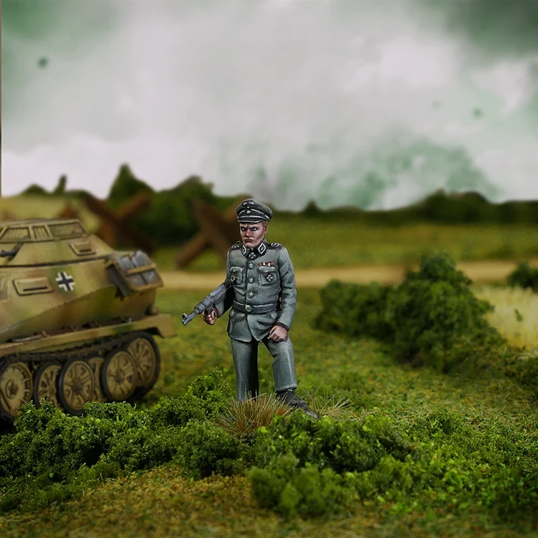 Obergruppenführer Willhelm Bittrich & Adjutant