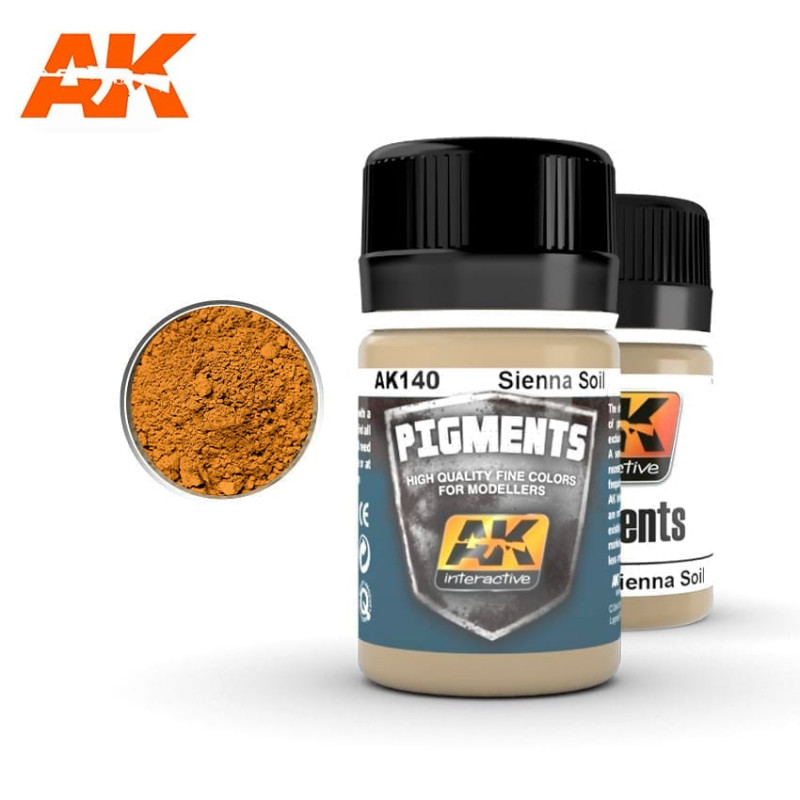 Sienna Soil Pigment