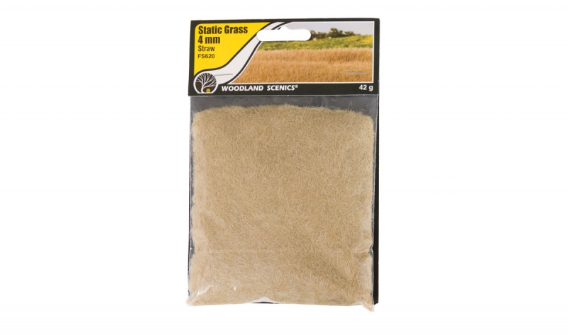 Static Gras - straw (2,4,7,12mm)