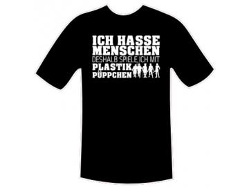 T-Shirt "Ich hasse Menschen"