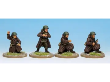 US Gun Crew in Greatcoats