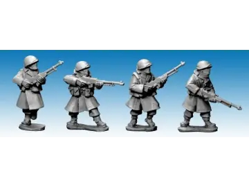 US Infantry in Greatcoats with BARs